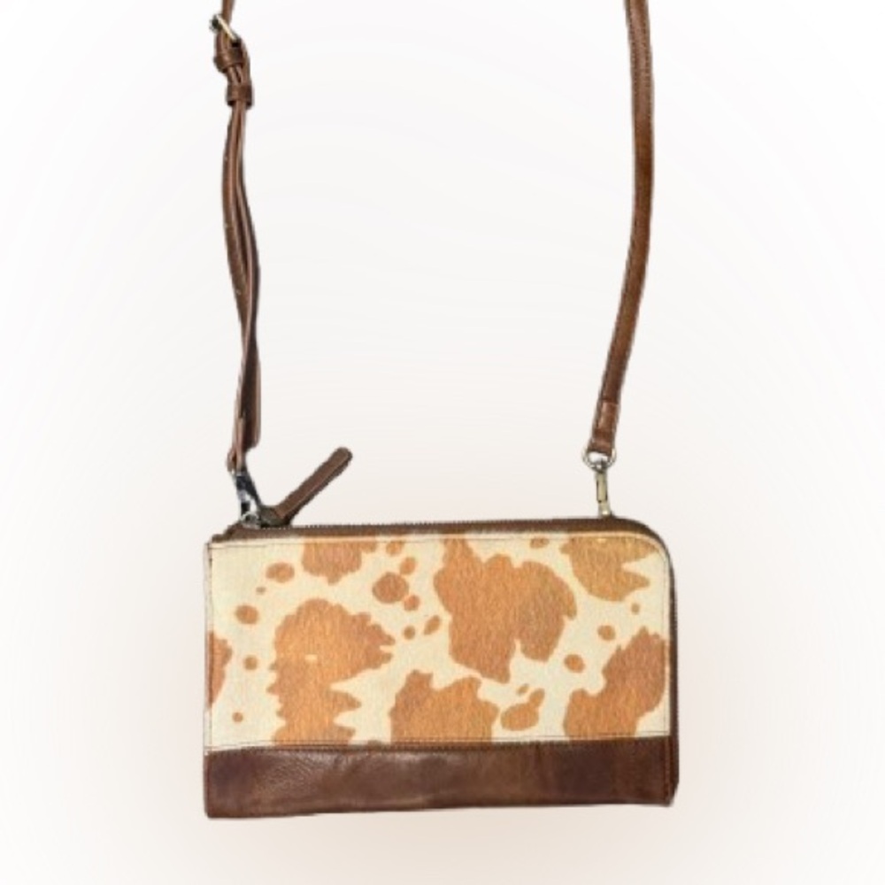 Joy Susan Cowhide Crossbody Bag
